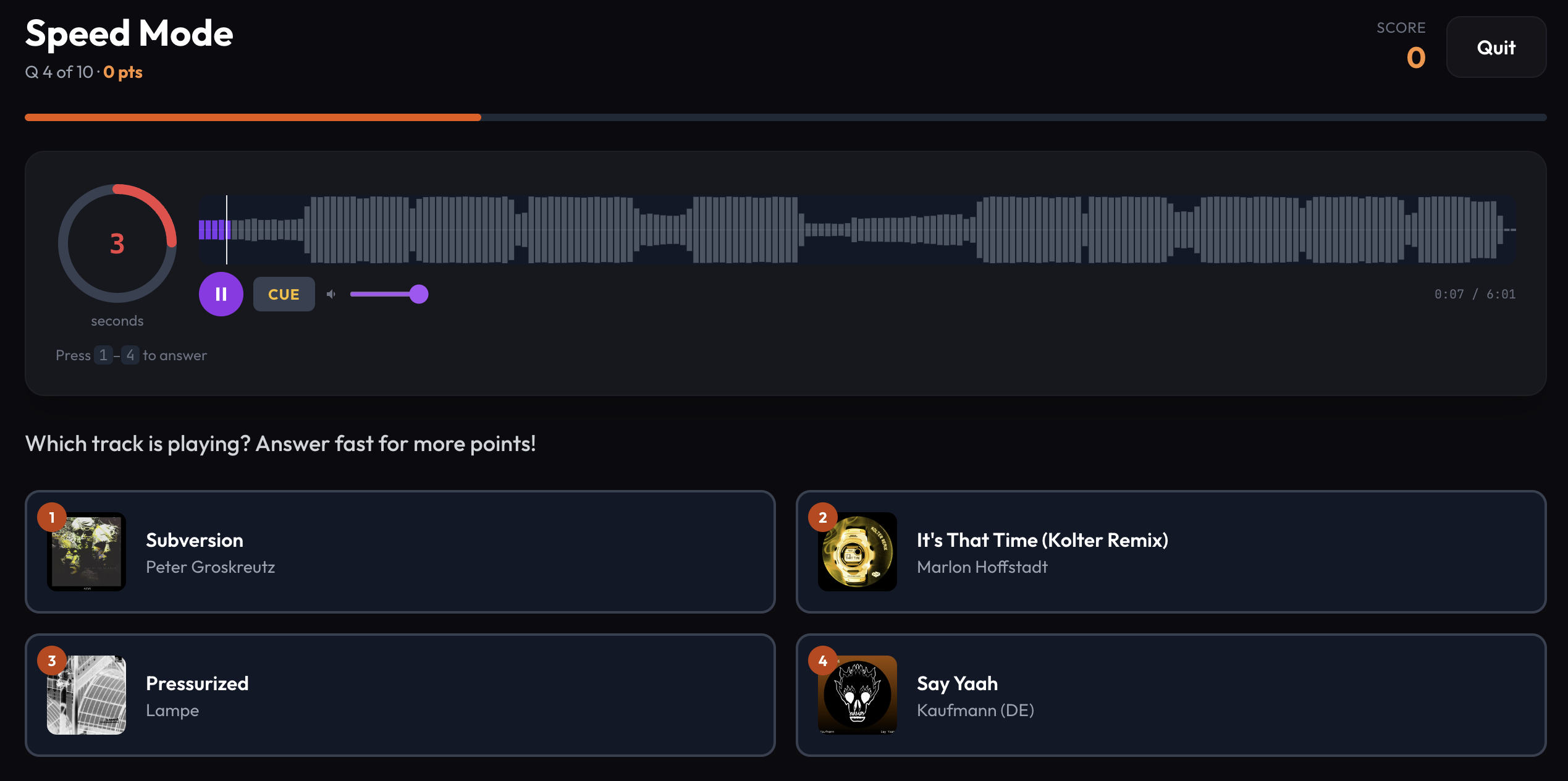 KRATEO DJ — Speed Challenge